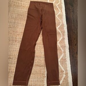 Lululemon Align High-Rise Pant 25” in Roasted Brown